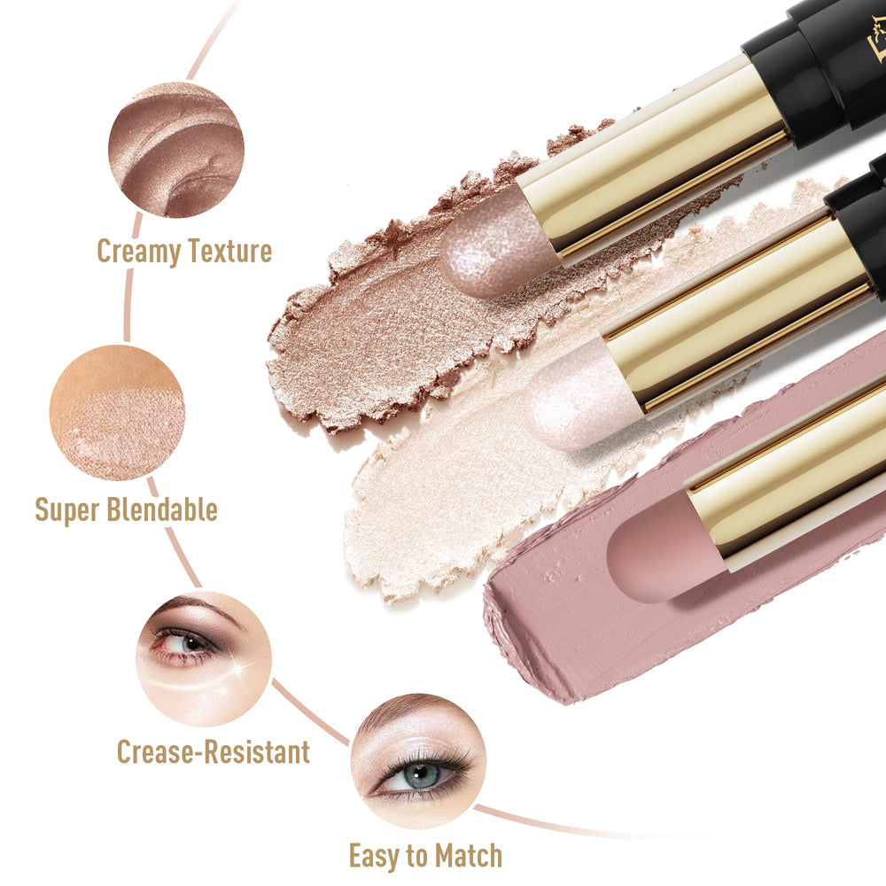 FV Waterproof Eyeshadow Stick Duo stays put through sweat and humidity