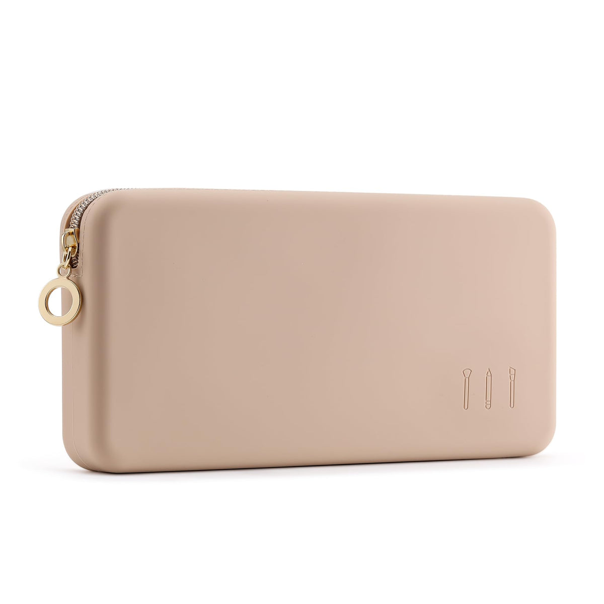 FVION makeup brush bag open shows organized on-the-go storage