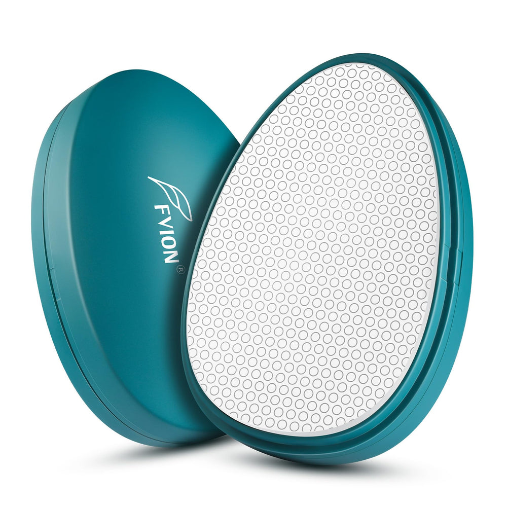 FVION Painless Glass Hair Eraser in use for effortless body hair removal