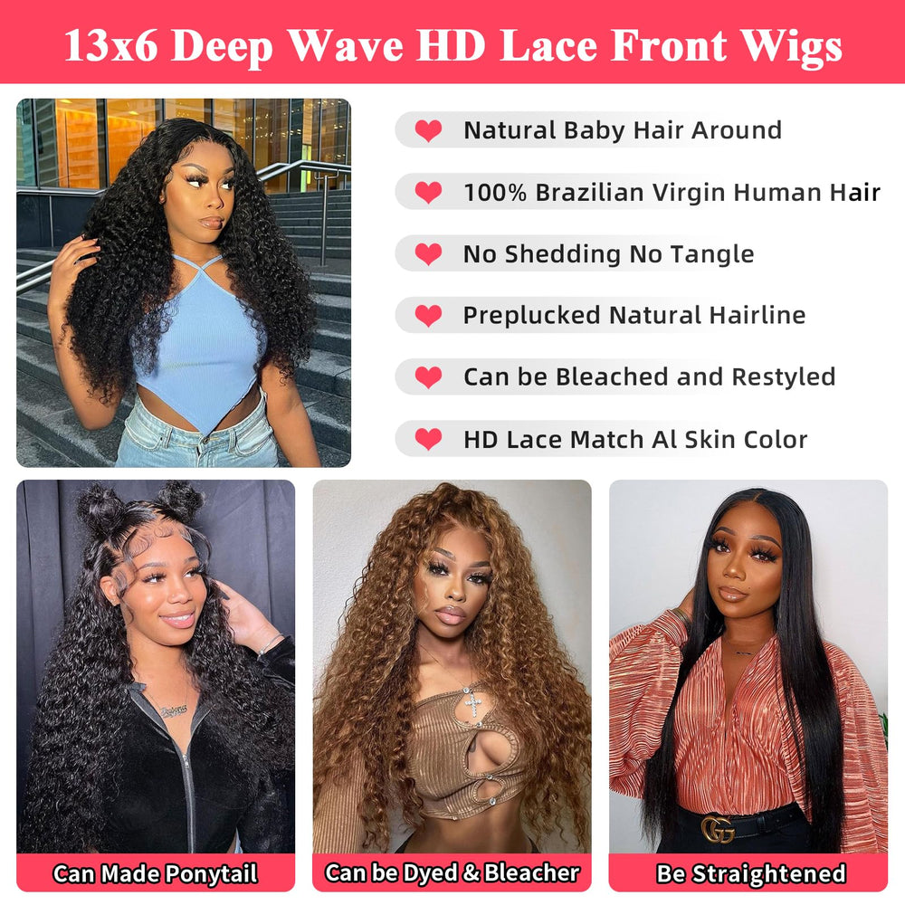 Fvocani Brazilian virgin human hair wig delivers soft, full volume and natural sheen.
