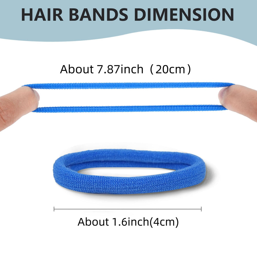 FVOLREM colorful hair-ties closeup showing multicolor options for outfits