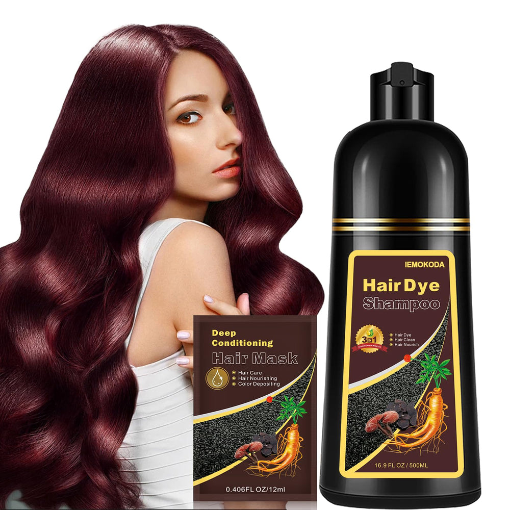 Fvquhvo natural hair color shampoo gray coverage demonstrates gray strand concealment for a salon look