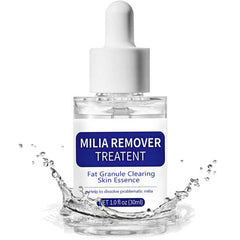 fvtcnbu bitank milia remover bottle front view highlighting targeted treatment