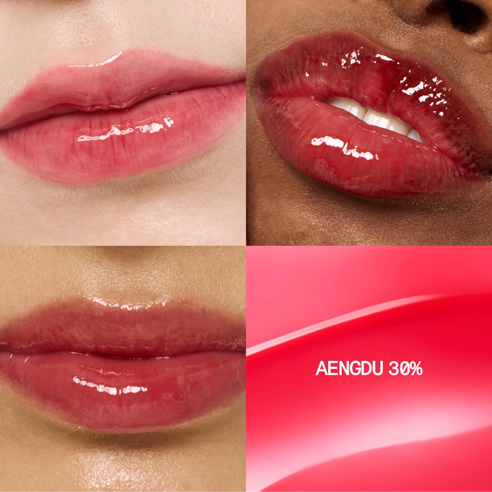 fwee 3D Voluming Gloss rich swatches reveal bold color with lasting shine