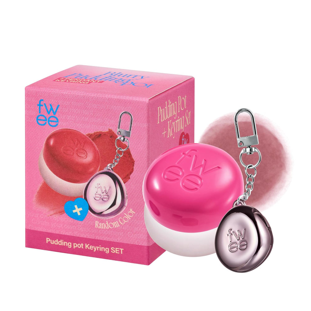 Fwee Blurry Pudding Pot blush-application shows a soft airbrushed finish for natural flush.