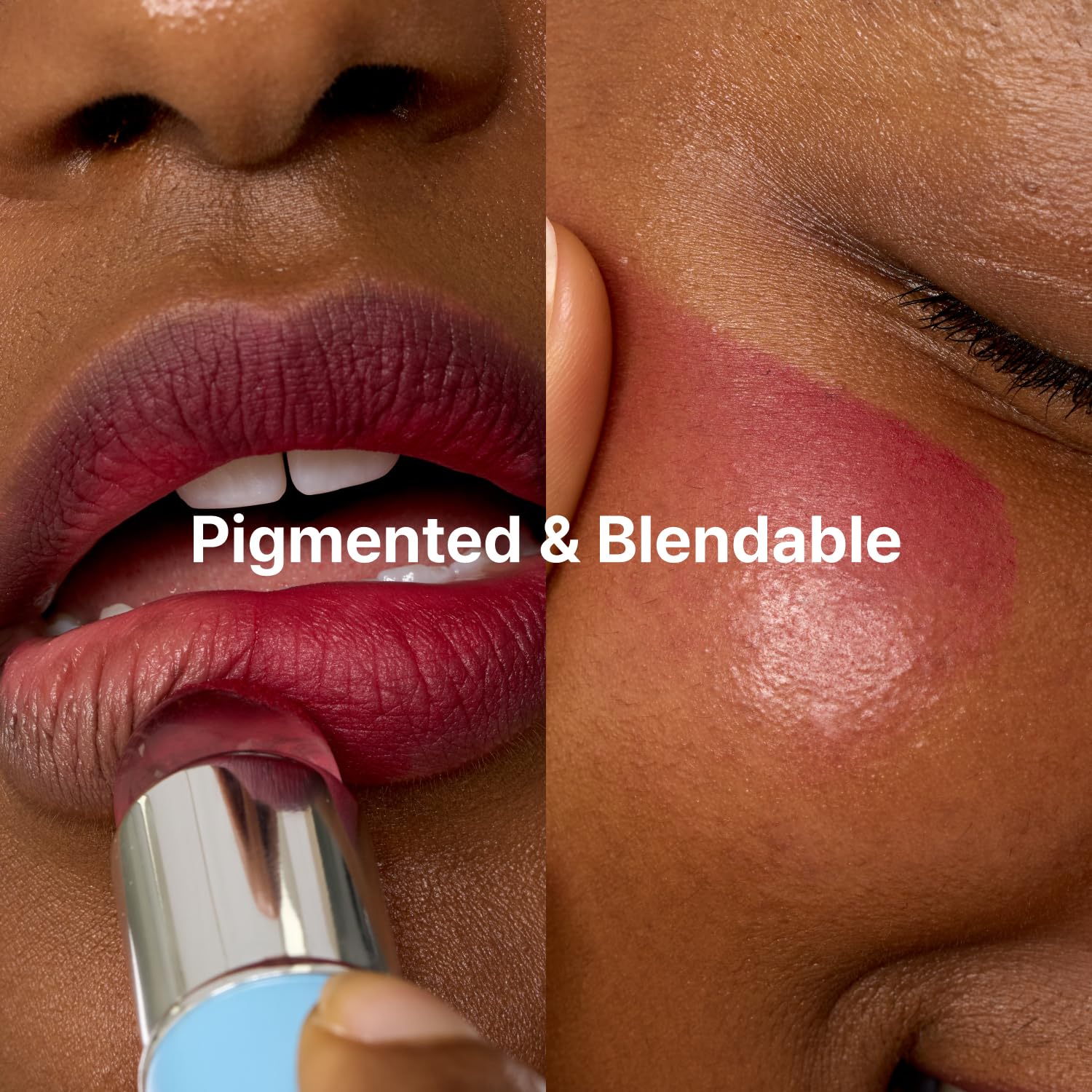 Fwee Blurry Pudding Pot dusty-pink swatches reveal soft-matte finish vibes.