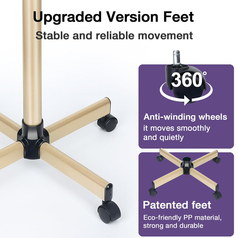 FWOD BIBTO premium metal feet tray offers durable stability during busy days