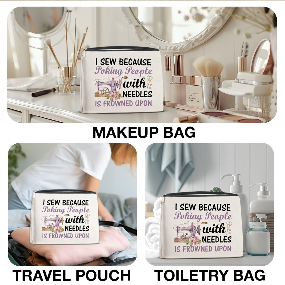 FYDHQSS makeup pouch as purse organizer for everyday essentials