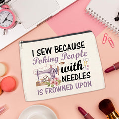 FYDHQSS makeup bag back pattern adds color pop for travel-ready organization