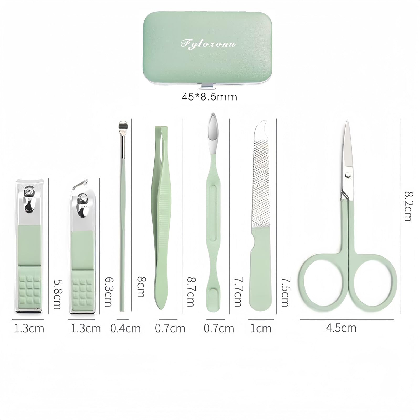 Fylozonu diagonal nail clipper close-up highlights precise cutting and durable blades.