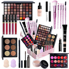 Fynqwor makeup set full kit eyeshadow palette for versatile day-to-night looks