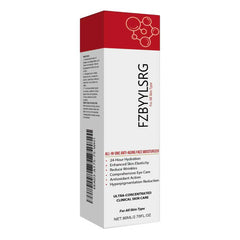FZBYYLSRG all-in-one anti-aging cream bottle shows rich texture for daily hydration.