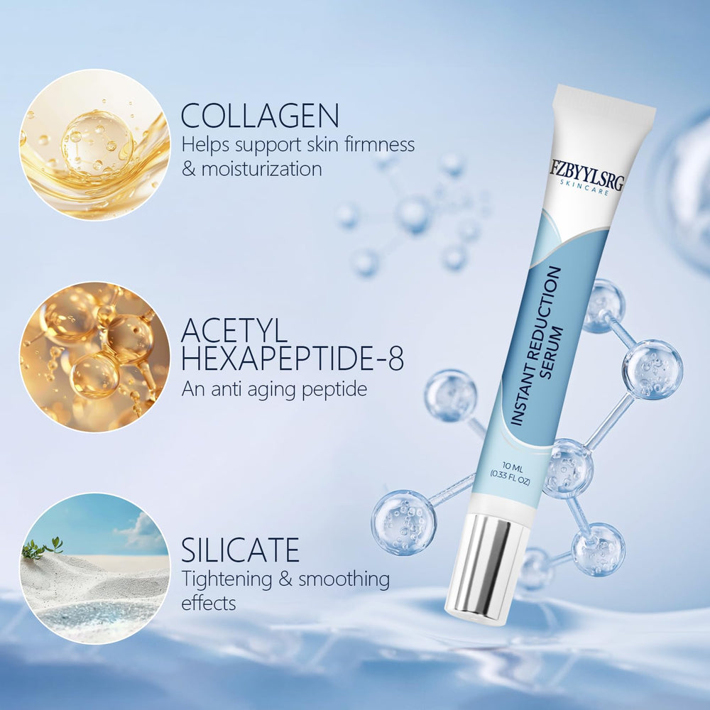 FZBYYLSRG eye serum targets dark circles to brighten under-eye area.