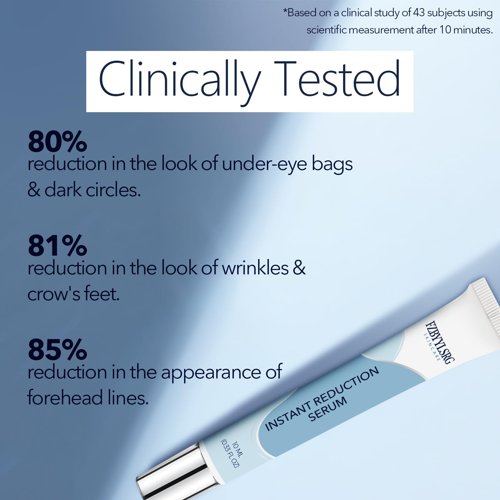 FZBYYLSRG fast-absorbing eye serum suitable for all skin types.