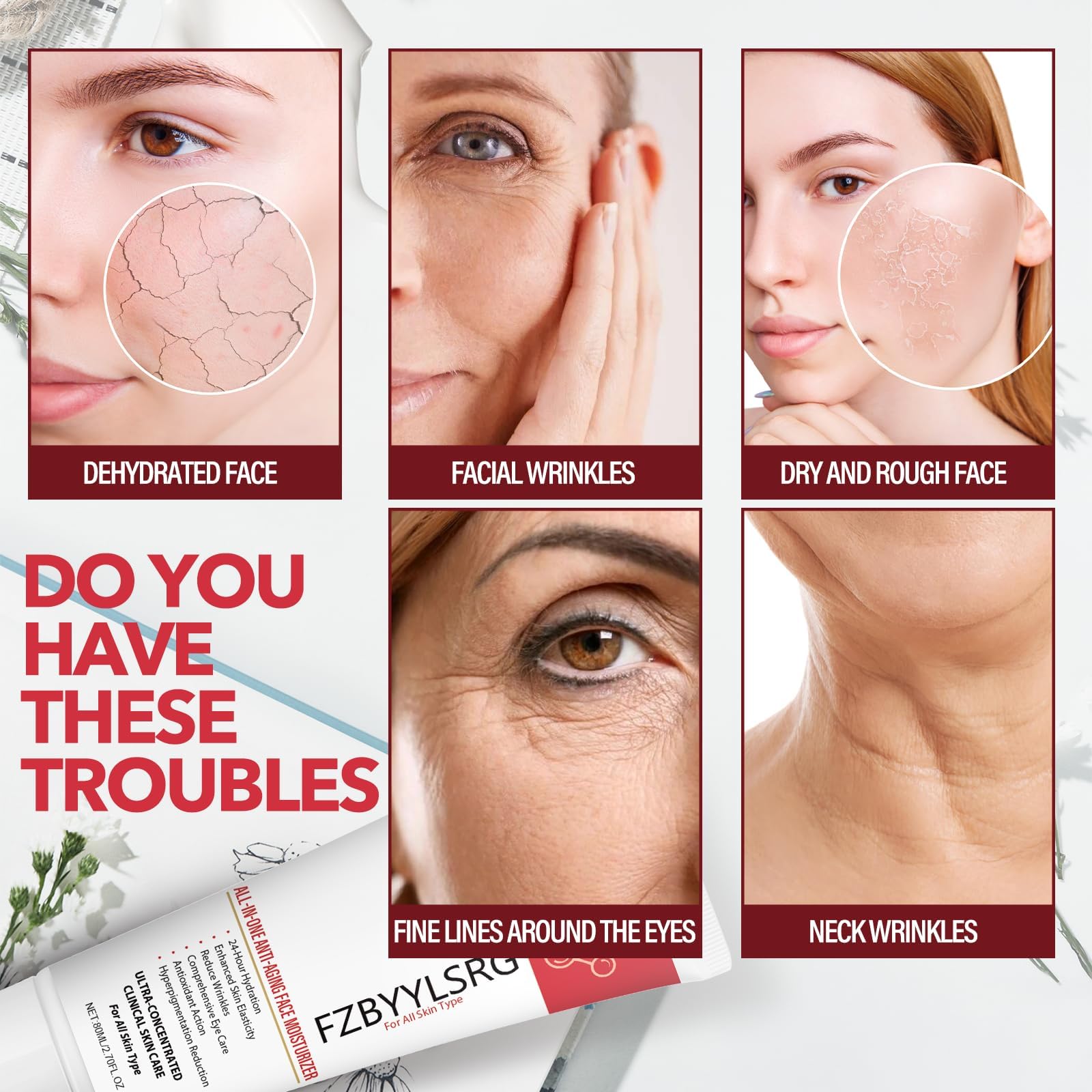 FZBYYLSRG non-greasy-absorption-texture highlights lightweight feel on the face.