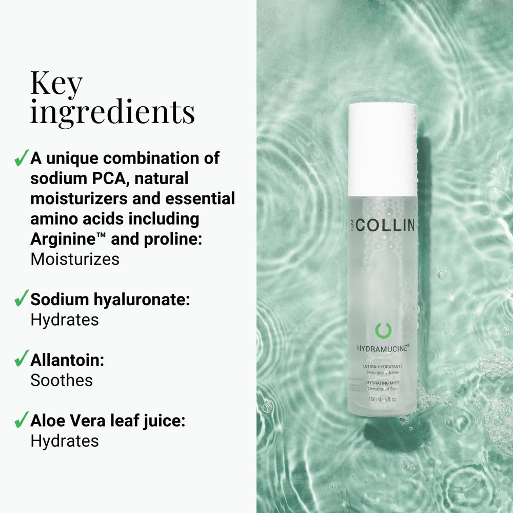 G M COLLIN Hydramucine mist spray dispenses a light refreshing mist for dewy skin