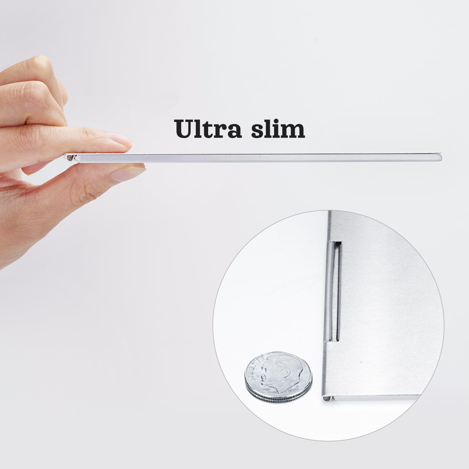 G2PLUS high-definition frameless mirror for distortion-free daily makeup
