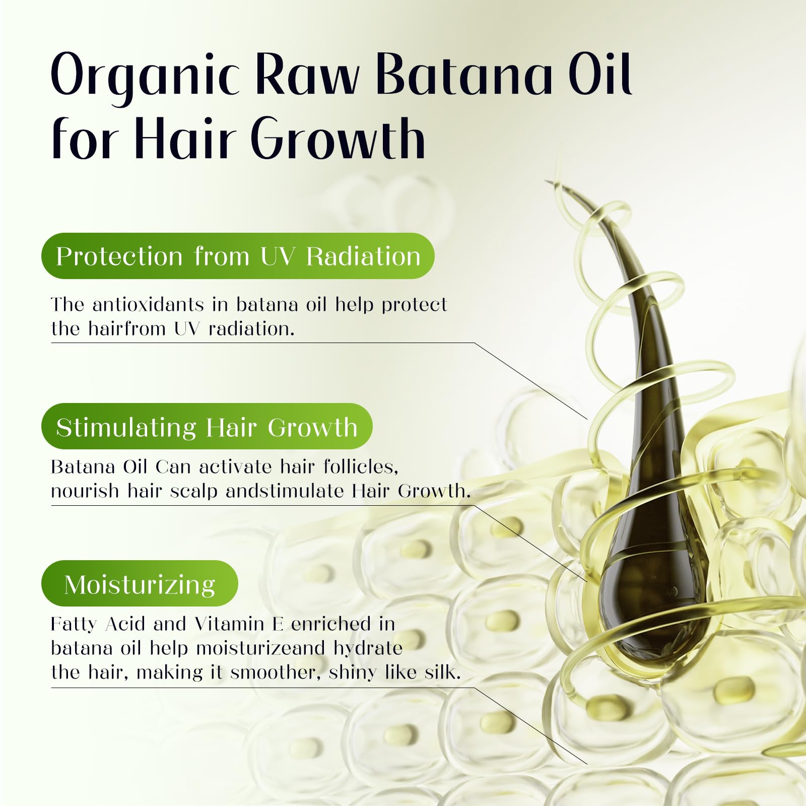 Gaayou Batana Oil after rinse for smoother, healthier-looking hair