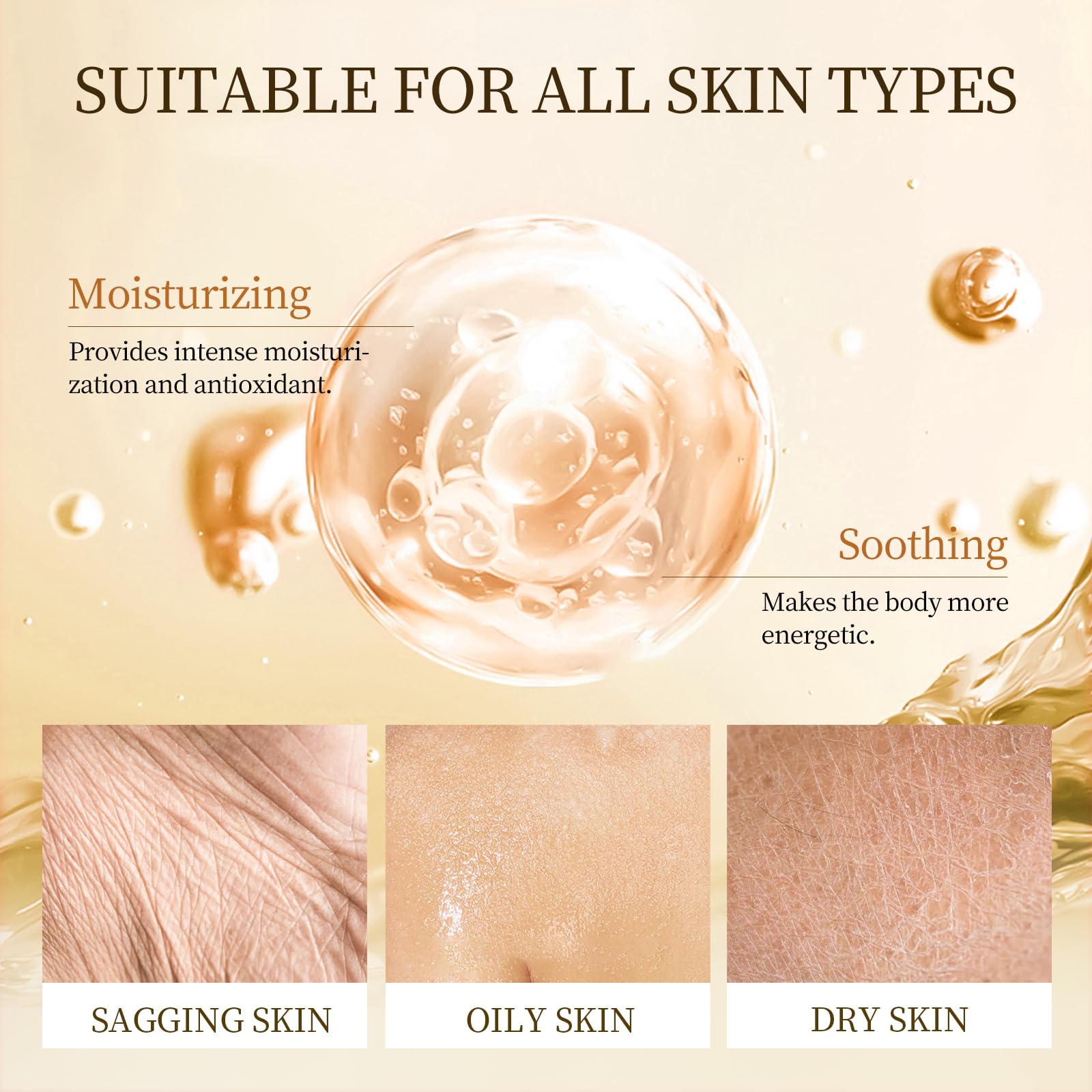 Gaayou Warm Vanilla Bean Oil after shower promotes soft, hydrated skin.