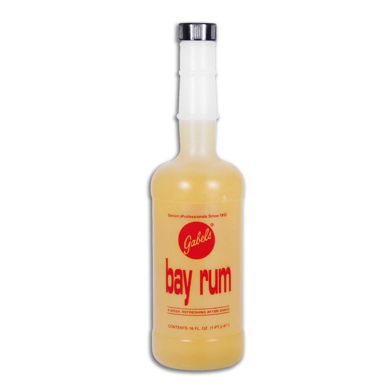 Gabel’s Bay Rum After Shave Lotion 16oz bottle for refreshing post-shave ritual and skin comfort