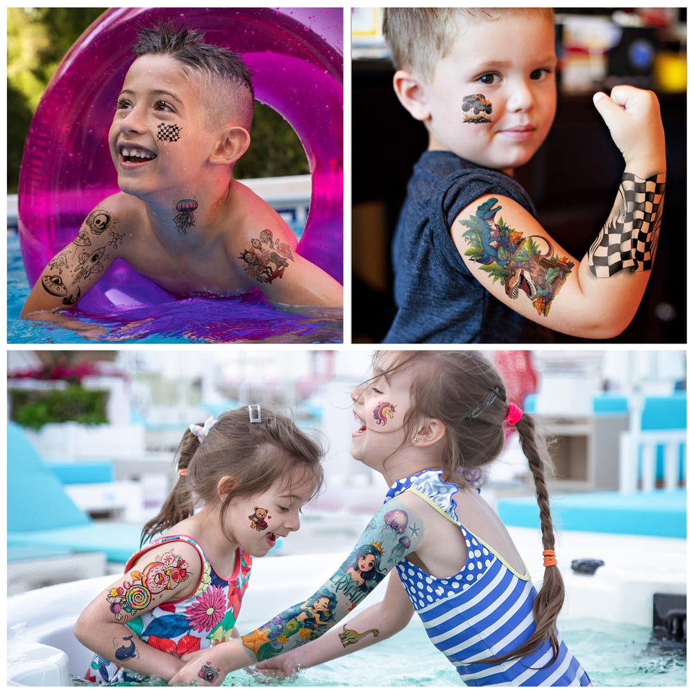 Gabizafia waterproof tattoos withstand swimming and activity