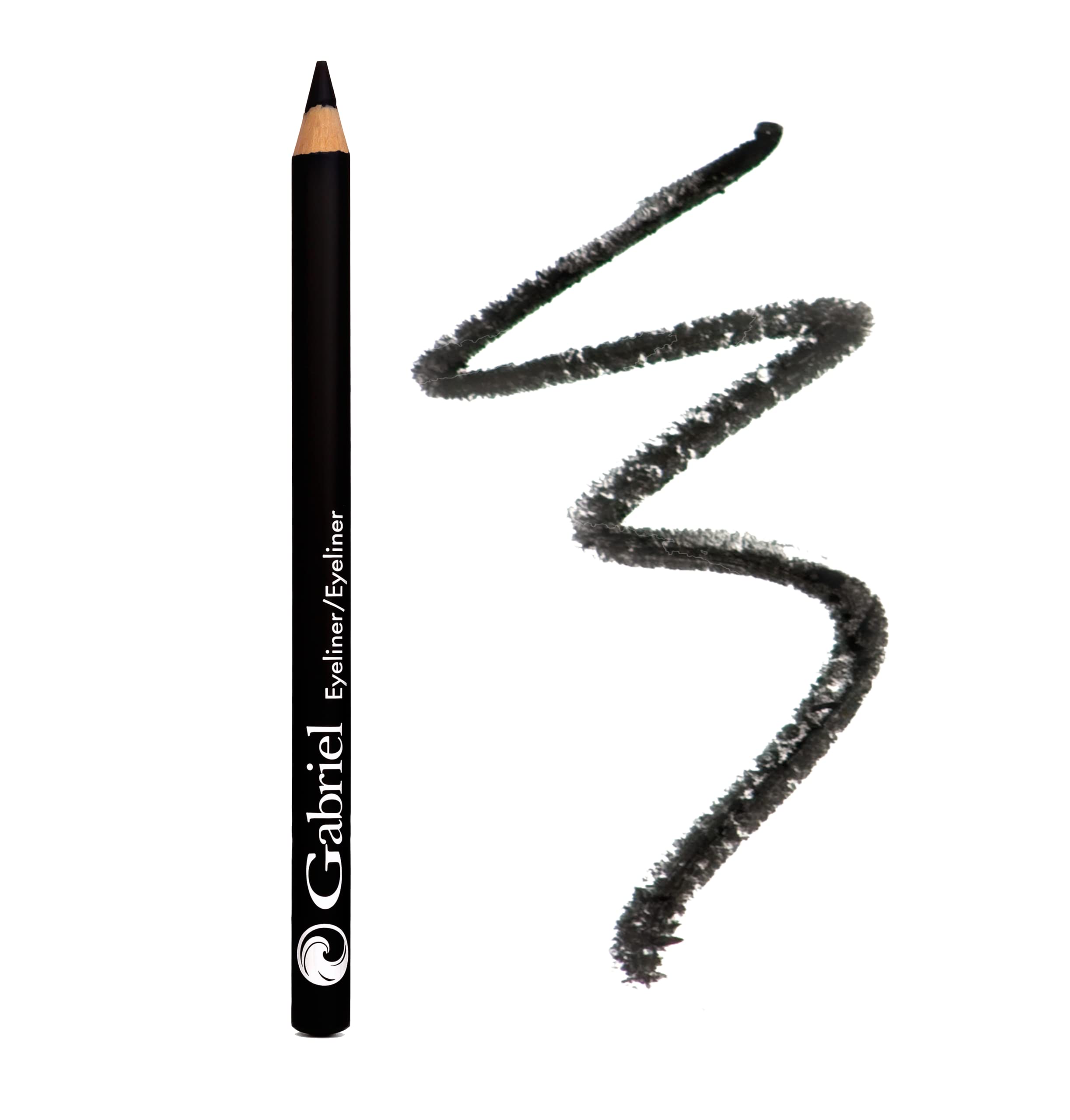 Gabriel Cosmetics Classic Eyeliner pencil-application for precise, long-lasting definition.