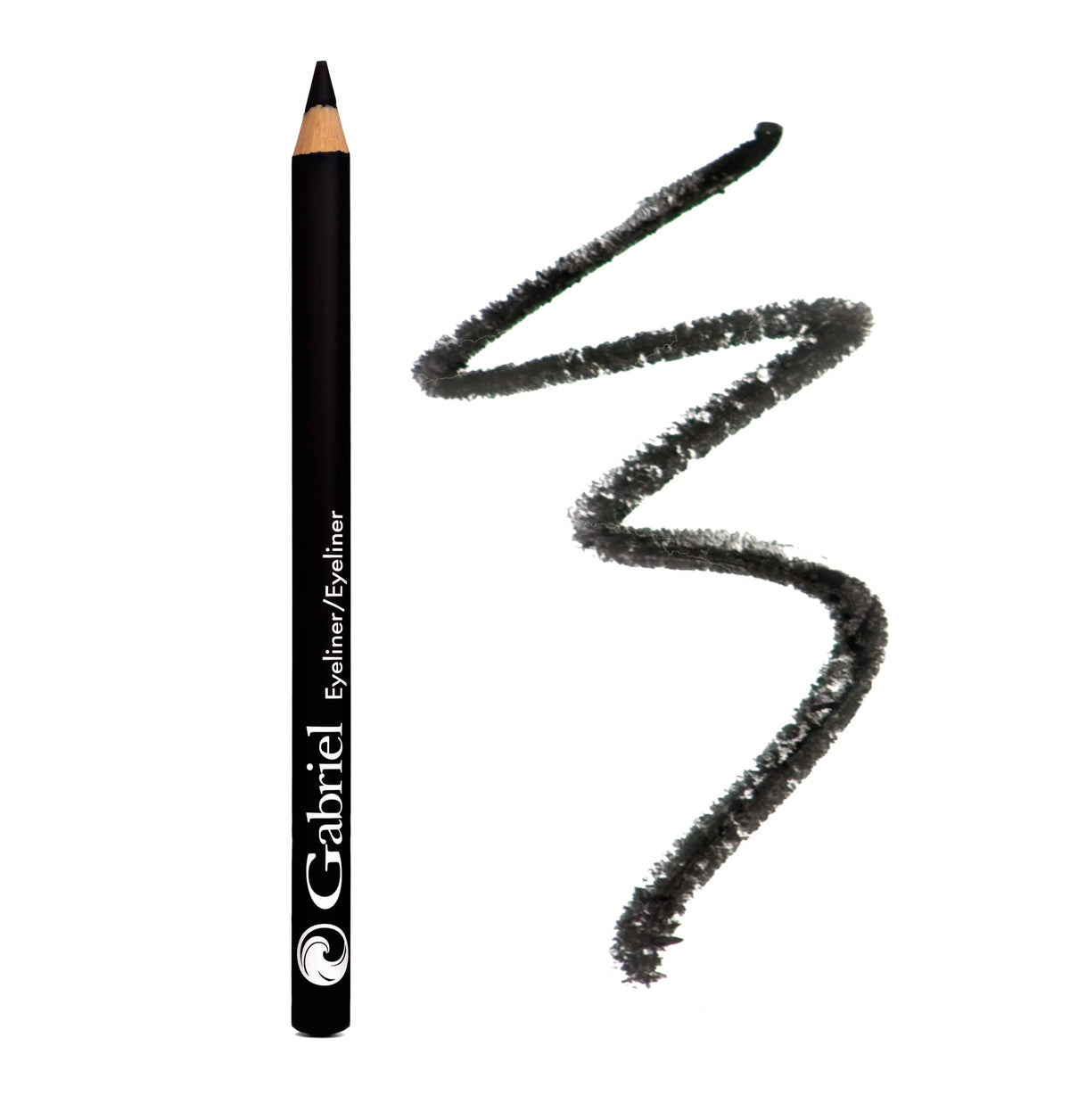 Gabriel Cosmetics Classic Eyeliner pencil-application for precise, long-lasting definition.