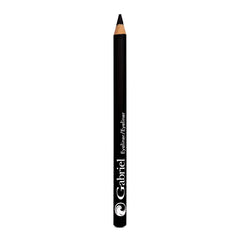 Gabriel Cosmetics Classic Eyeliner black swatch on hand shows smooth, blendable color.