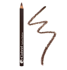 Gabriel Cosmetics brown eyeliner closeup for precise definition