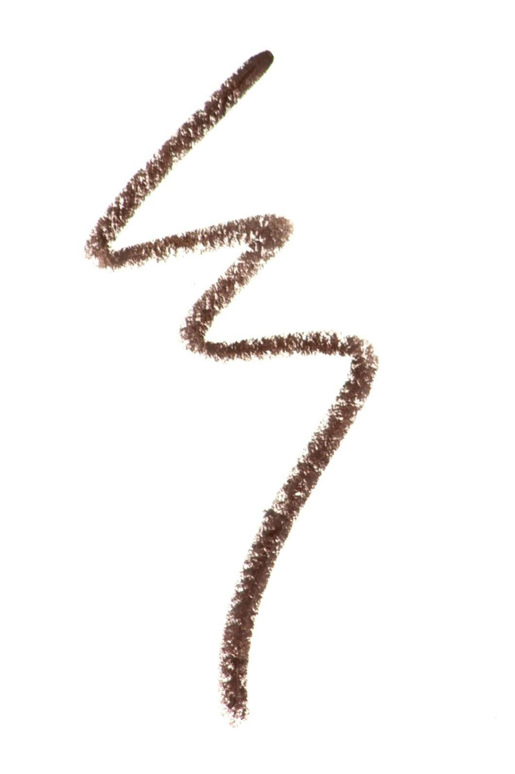 Gabriel Cosmetics brown eyeliner on eye for natural daily definition