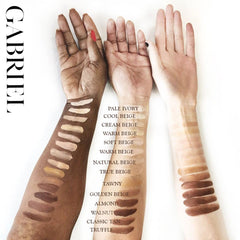 Gabriel Cosmetics creamy texture with pump demonstrates effortless application and comfortable non greasy finish