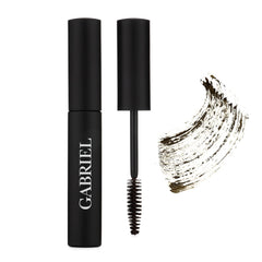Gabriel Cosmetics Mascara brush application demonstrates easy lash separation.