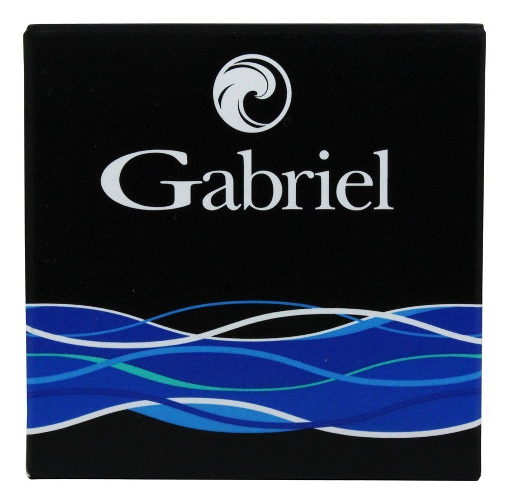 Gabriel Cosmetics pressed mineral powder compact delivers a smooth matte finish for shine control.