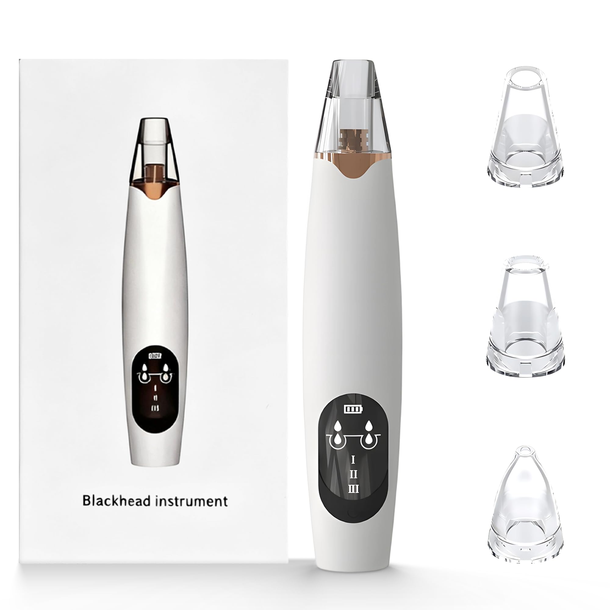Gacavks facial pore vacuum front view for convenient at-home pore cleansing