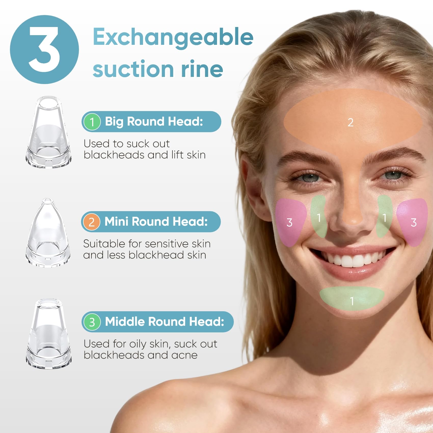 Gacavks USB rechargeable design enables easy charging for travel-friendly skincare sessions