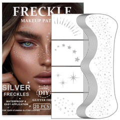 GADMLURY pecas brillo plata para un look deslumbrante y de larga duración.