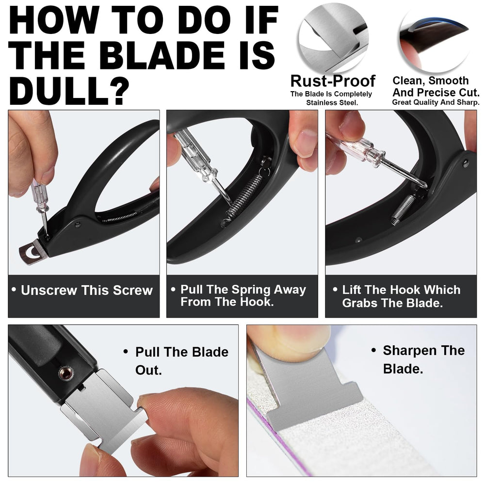 GA&EN compact nail-trimmer tool for precise, safe trimming