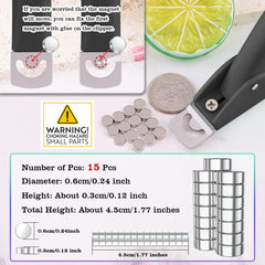 GA&EN magnet sizers kit enabling quick, even nail tips