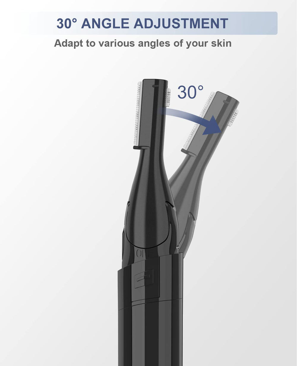 GAERUO trimmer blades close-up showing precision blades