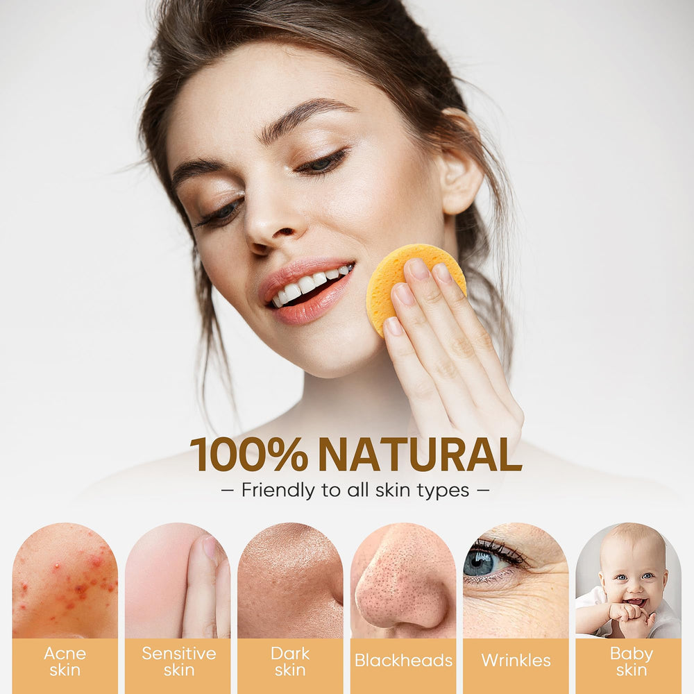 Gainwell 100% natural cellulose sponges emphasize eco-friendly materials