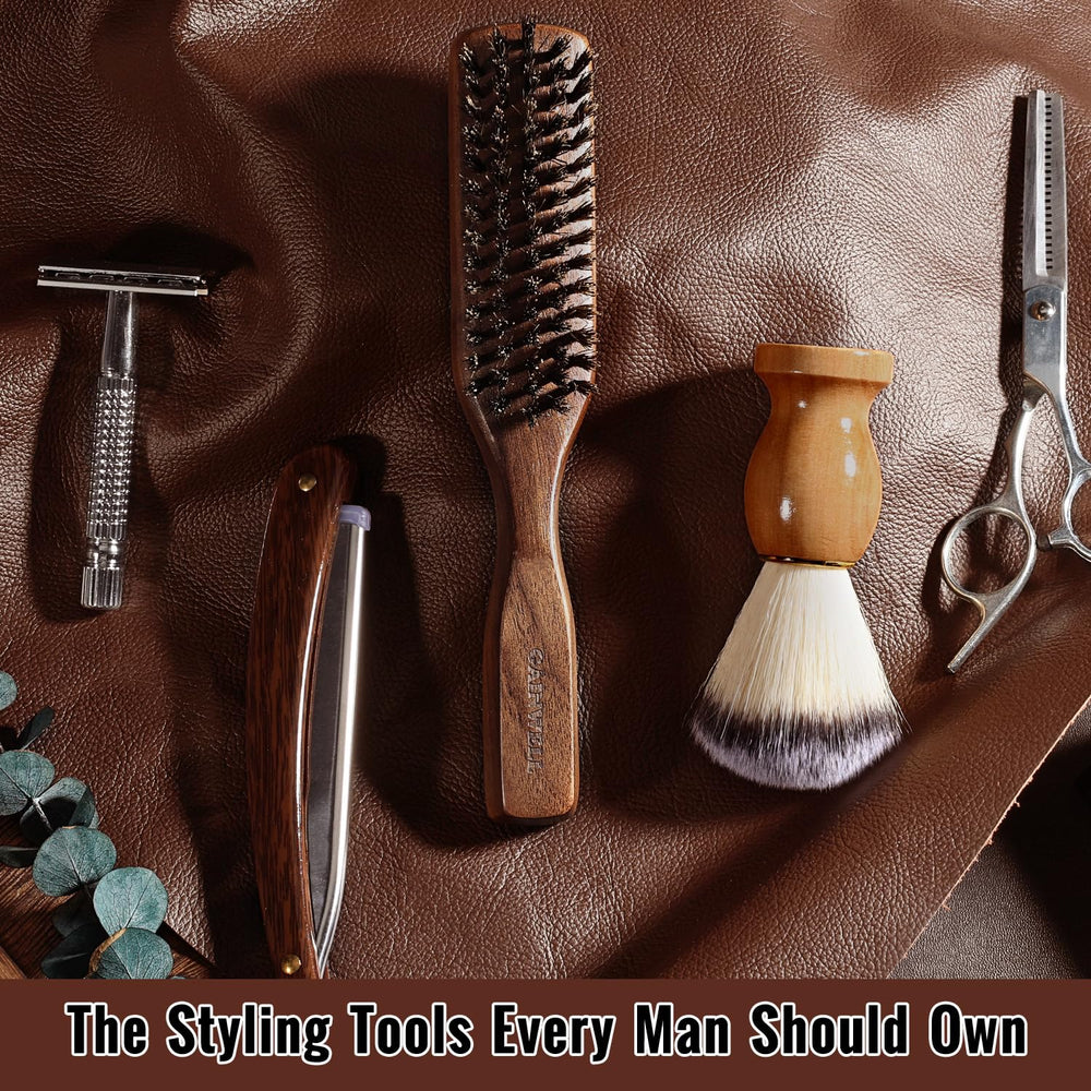 GAINWELL brush designed for short, thick hair grooming and frizz control