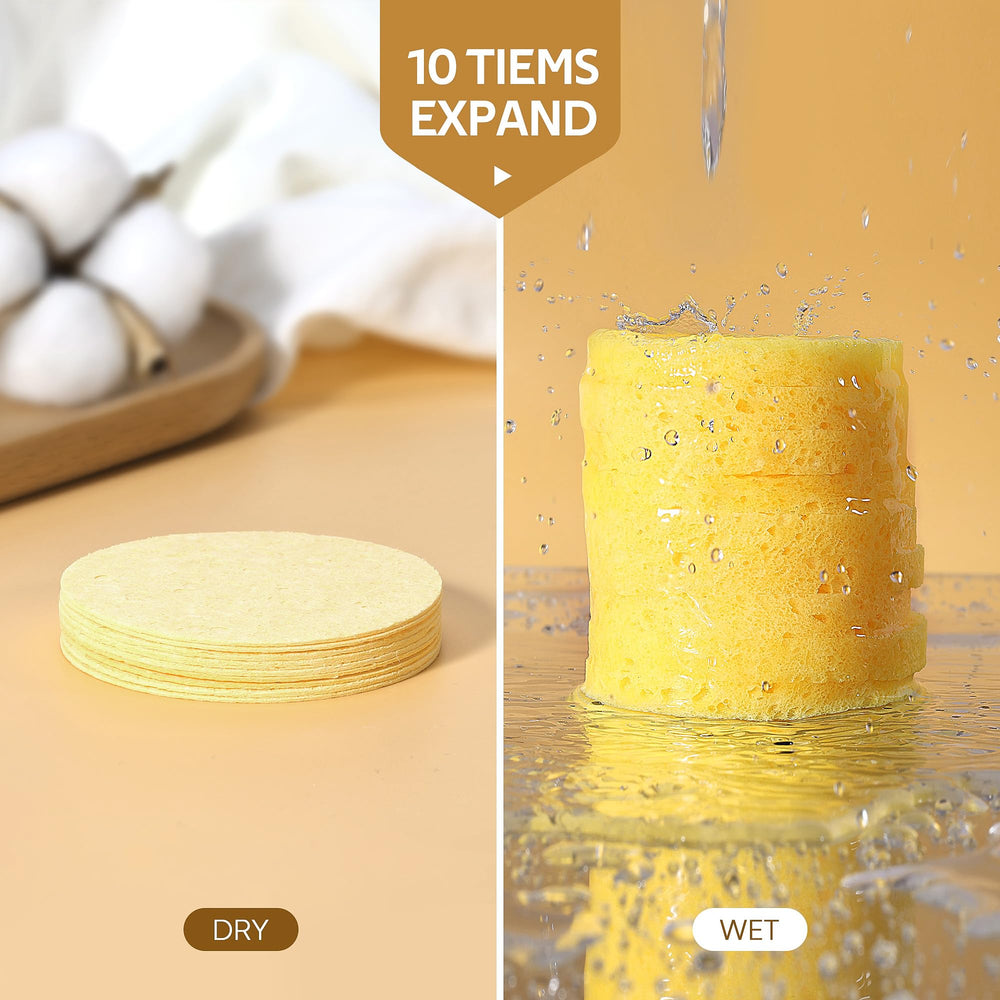 Gainwell sponges for professional esthetician use, spa-quality cleansing