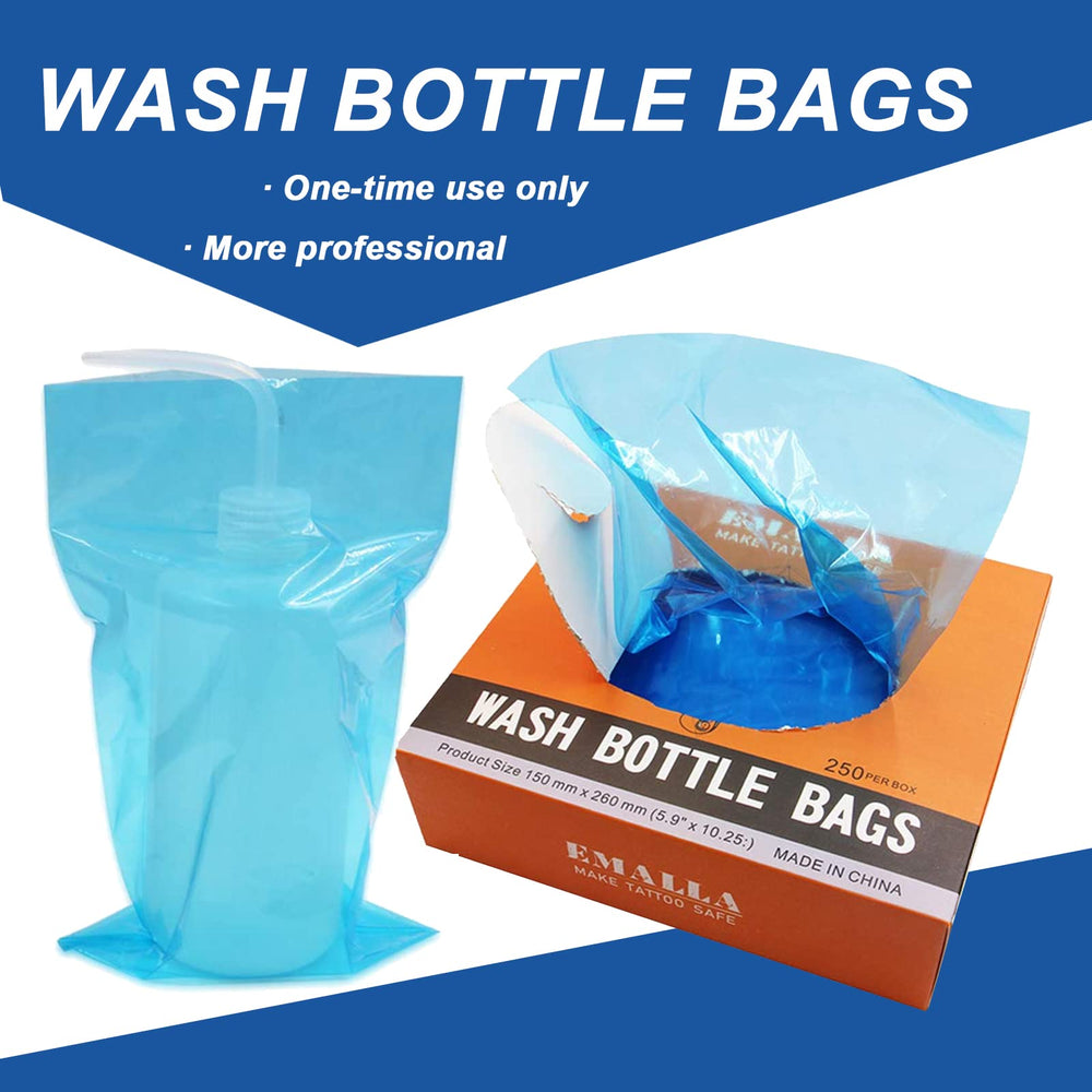 Gakonp wash bottle bags with pre-punched hole design for quick fit
