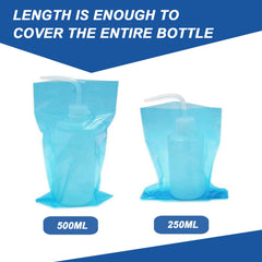 Gakonp wash bottle bags made from durable polyethylene material