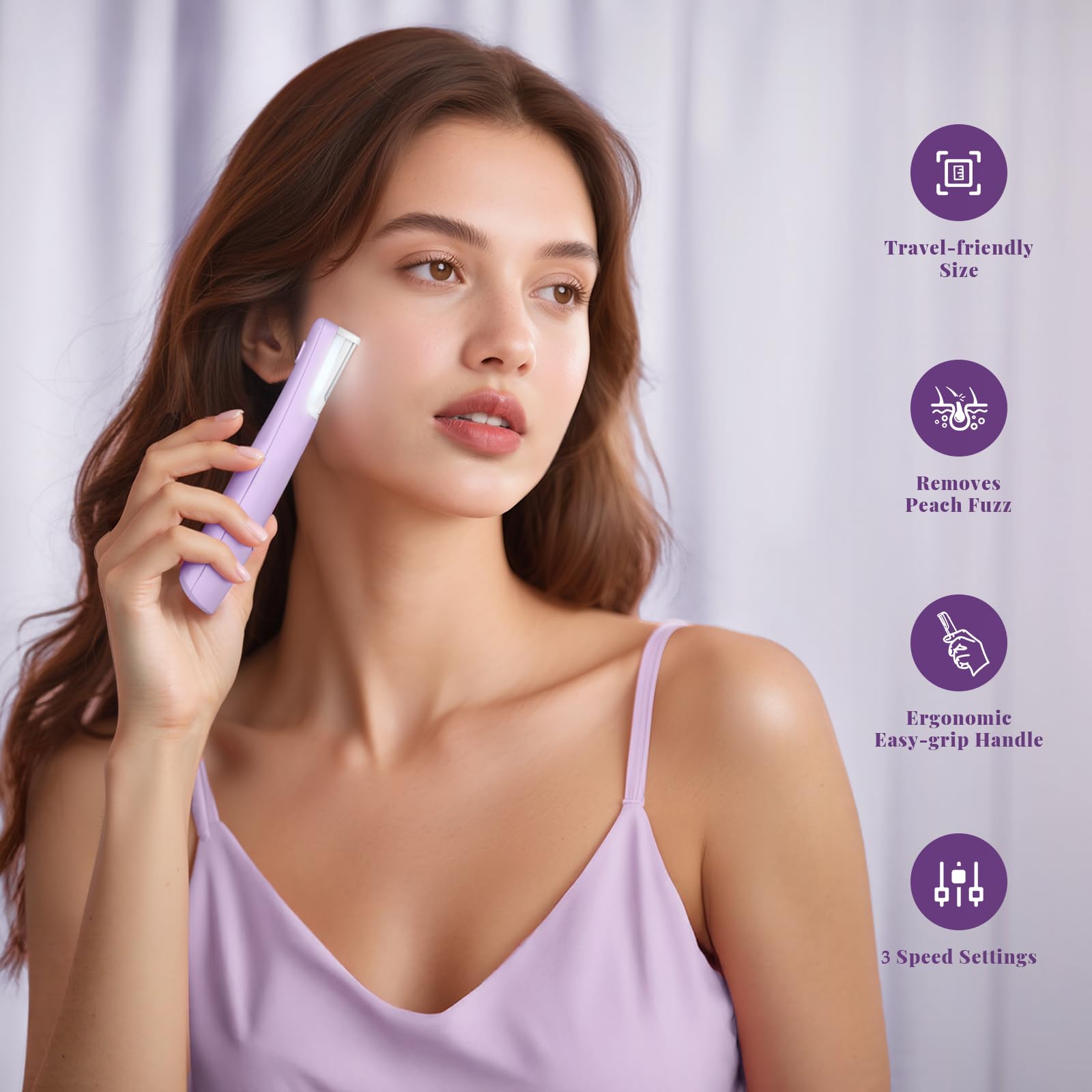 Galtxen skin-smoothing close-up showing refreshed radiant complexion