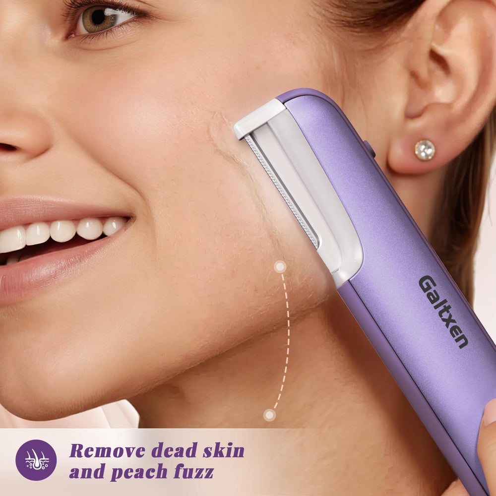 Galtxen dermaplaning tool hand-held use, smooth control for beginners and pros.