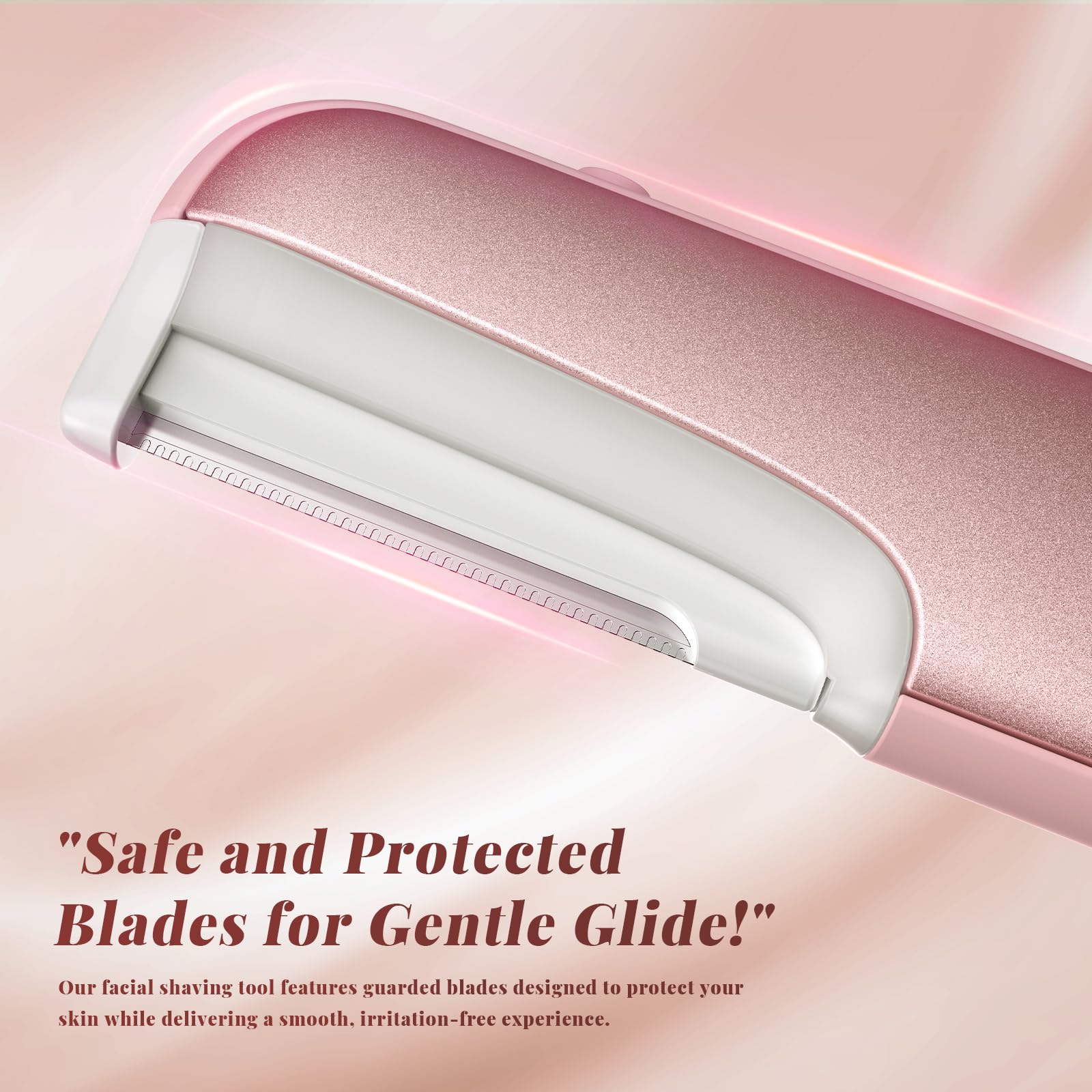 Galtxen pink dermaplaning tool travel-ready design for on the go skincare