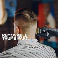 GAMMA+ Integrated micro trimmer enables precise detailing for sharp edges.