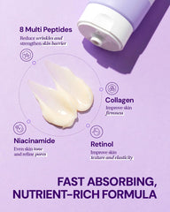 Gangnam Glow application on face demonstrates silky glide and instant moisture.