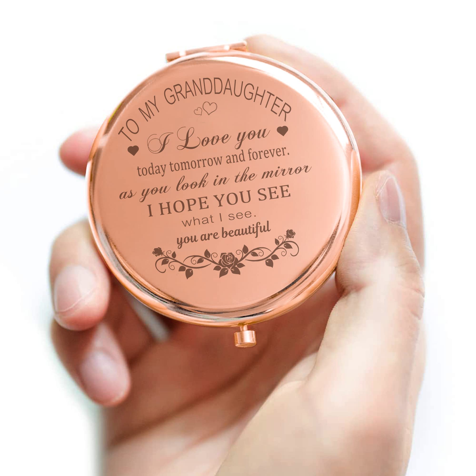 GAOLZIUY rose gold edge detail adds a luxe touch.